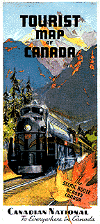 Canadian National Railroad Poster