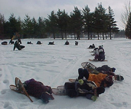 shocktroops on snowshoes