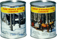 Maple syrup cans!