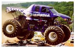 Vile monster truck Overkill